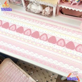 แผ่นรองโต๊ะ WATTLE, ผ้าปูโต๊ะลายการ์ตูนเค้กสตรอเบอร์รี่, ของ…