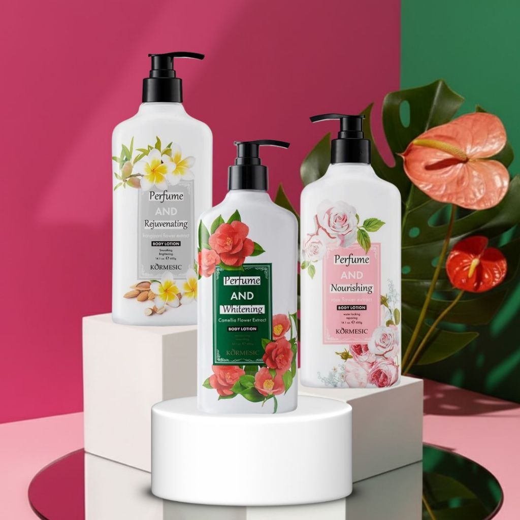 หอมกลิ่นกุหลาบ Kormesic Rose โลชั่นบำรุงผิวกาย กลิ่นหอมของกุหลาบ กลิ่นดอกไม้ โลชั่นตัวหอม บำรุงผิวให้ชุ่มชื้น สุขภาพดี