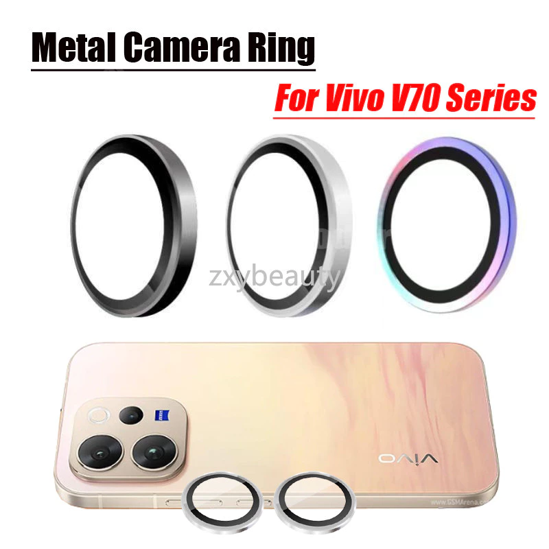 สําหรับ Vivo V70 FE V70FE 5G 4G 2026 กล้องเลนส์ Protector Glass สําหรับ VivoV70 Elite V70Elite กลับเลนส์โลหะ Protector แหวนฝาครอบ