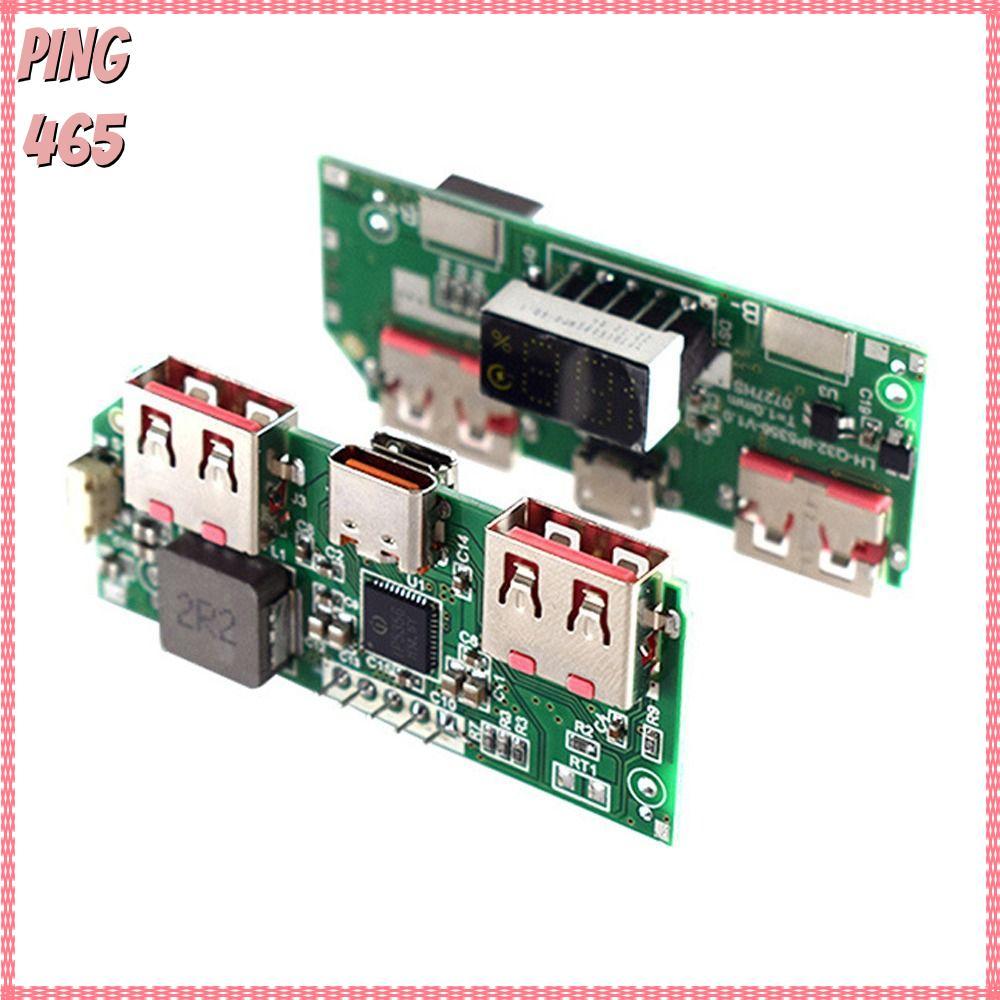 PINGD IP5356, 5V 3A QC/PD3.0 รองรับโมดูลชาร์จเร็ว,แบตเตอรี่ลิเธียมชาร์จขนาดกะทัดรัดจอแสดงผลดิจิตอลโม