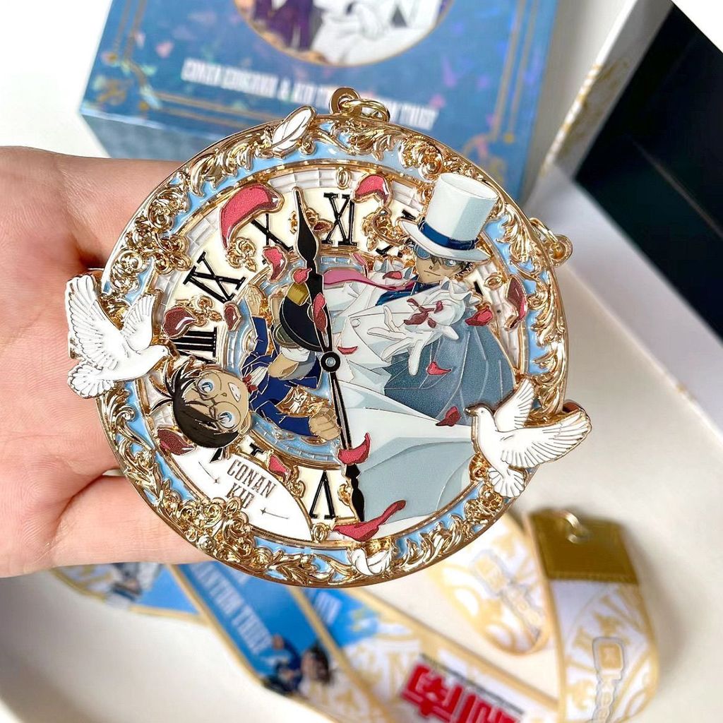 Official Keep Detective Conan Medal การประชุมใต้ดวงจันทร์ Kaitou Kidd Co-Branded Medal zy260226