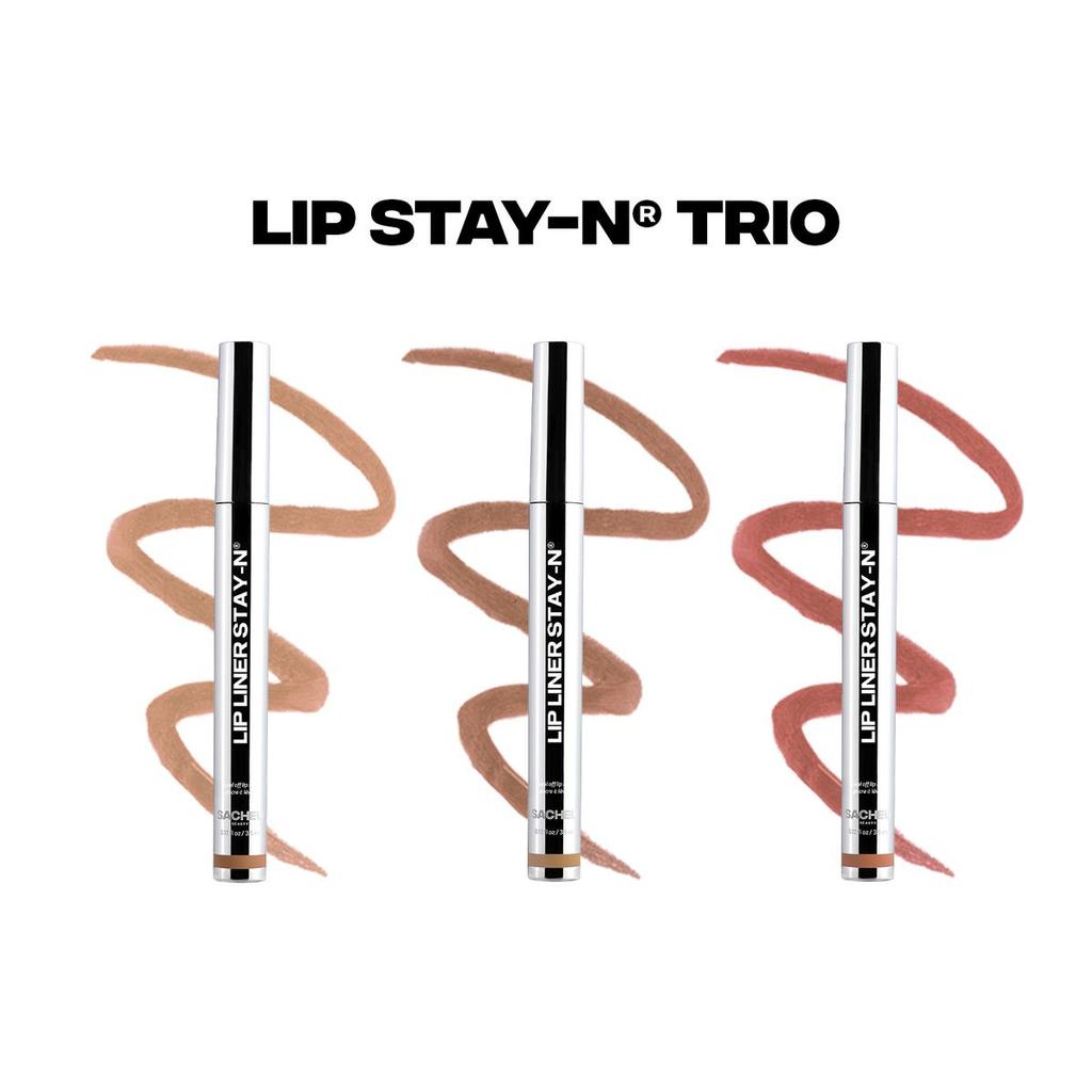 [ Exclusive] SACHEU Lip STAY-N TRIO - Peel-Off Lip Stain - All-Day Wear Transfer-Proof Lip Stain - I