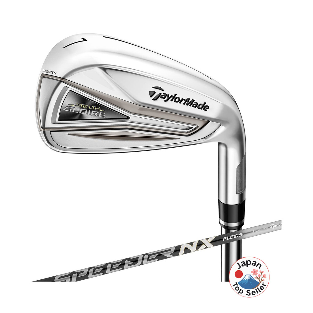 【ผลิตในญี่ปุ่น】TAYLOR MADE Stealth Gloire Iron สำหรับผู้ชาย ชุดเหล็กกอล์ฟ SPEEDER NX for TM RH SW มุ