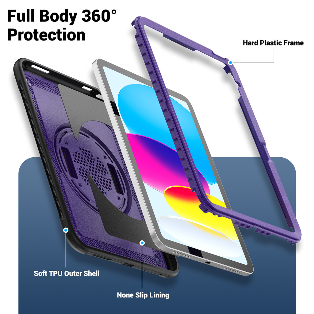 เหมาะสําหรับ IPAD 10th 10.9 นิ้ว A2696/IPAD 11th (A16) (A3354) พร้อมเคสปากกา 07T8