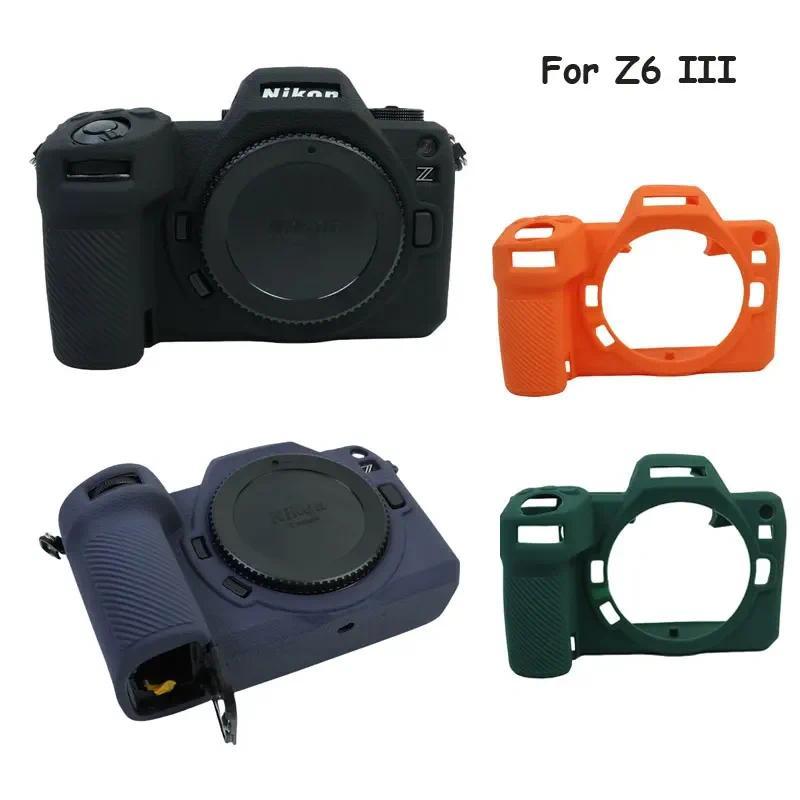 สําหรับ Nikon Z6III กล้อง Anti-fall Anti-slip ซิลิโคนกันฝุ่นกระเป๋าเก็บสําหรับ nikon Z63 อุปกรณ์เสริ