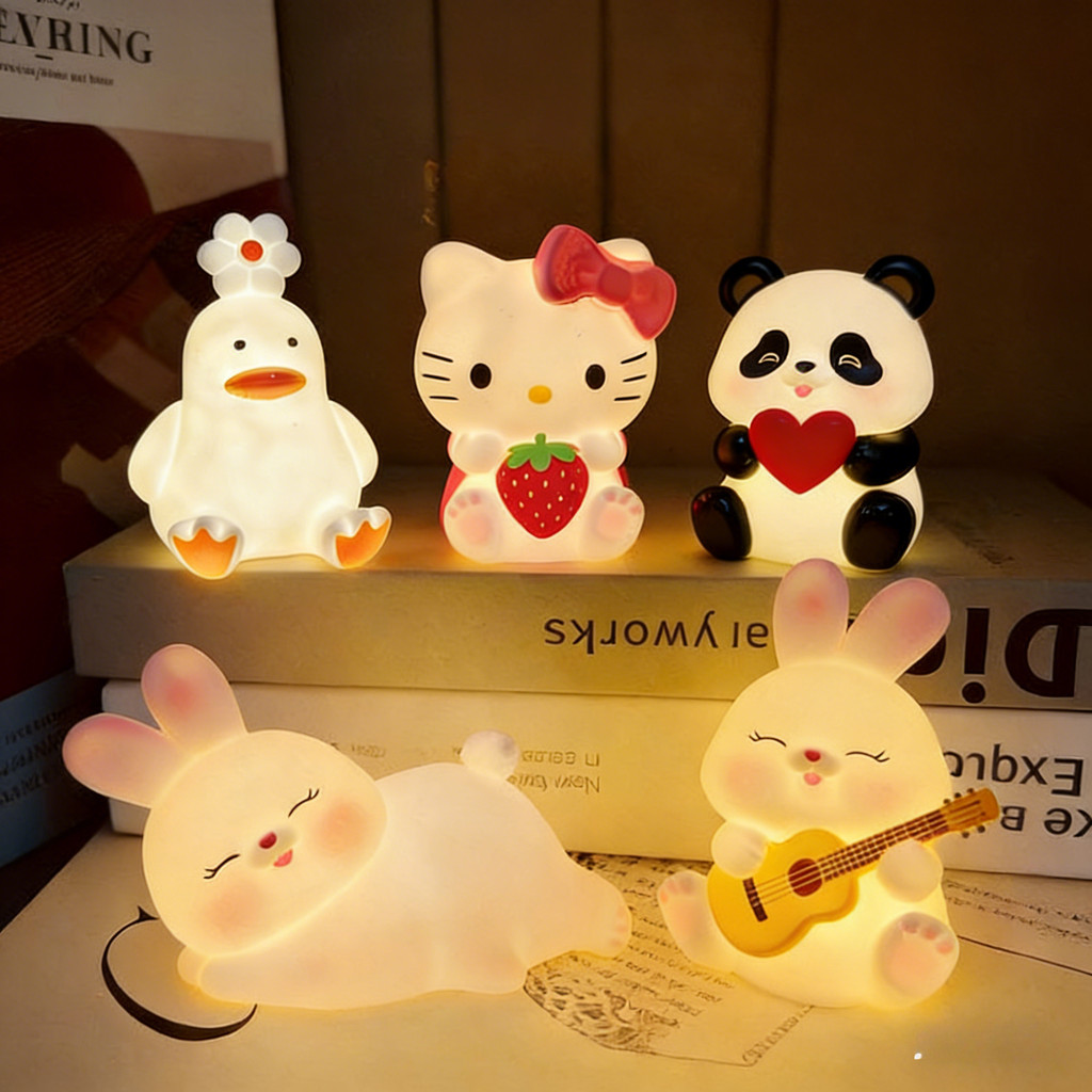 การ์ตูนชุดไฟกลางคืนขนาดเล็กขายส่งน่ารักไฟกลางคืนขนาดเล็กของขวัญวันเกิด