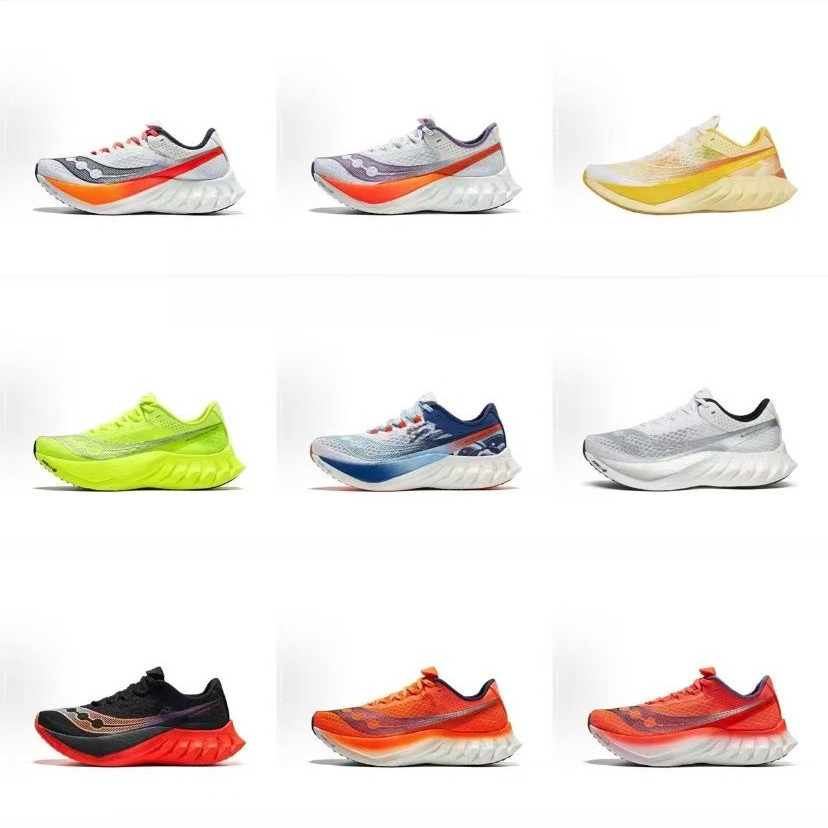 Q0TQ Saucony ENDORPHIN PRO4 วิ่งShoseสําหรับผู้ชายและผู้หญิงรองเท้าผ้าใบคู่Unisex Cushionedและตาข่าย
