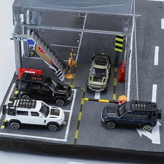 รถของเล่นเด็ก โมเดลรถออฟโรดหล่อโลหะขนาด 1:64 บรรจุกล่อง ของเล่นรถสำหรับเด็กผู้ชาย
