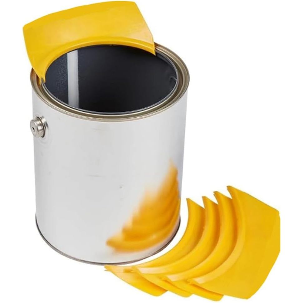 พลาสติกสี Pour Spout 5 ชิ้นมัลติฟังก์ชั่นเทอุปกรณ์เสริมเหมาะกับ Pints, Quarts & แกลลอน