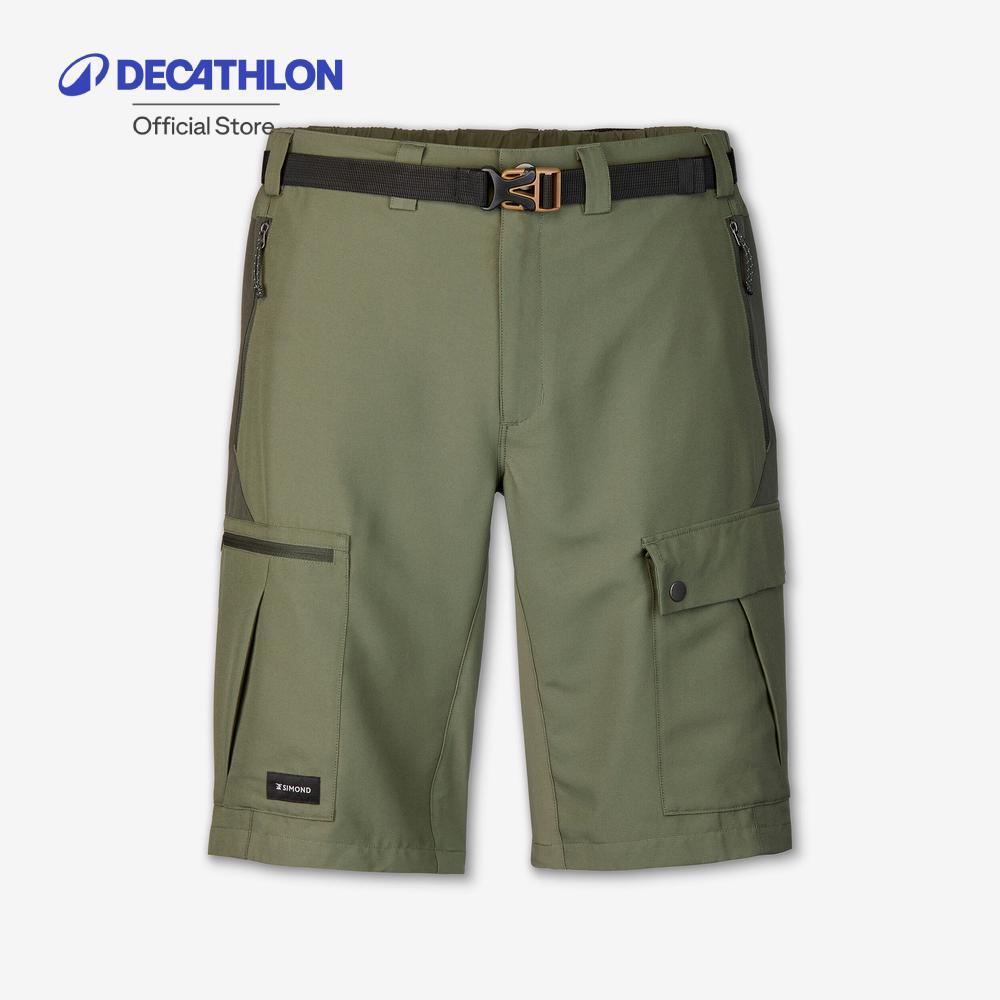 Decathlon Men'S Robust Trekking Shorts - Mt500 กางเกงขาสั้นที่ทนทานเพื่อการเดินป่าสำหรับผู้ชายรุ่น M