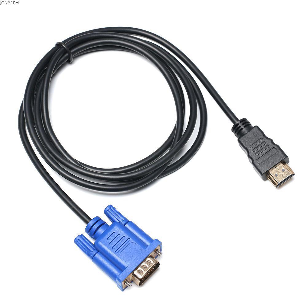 JONY1RN 1-5m Male to Male Hot Video Connector Digital Display Output for PC HDTV