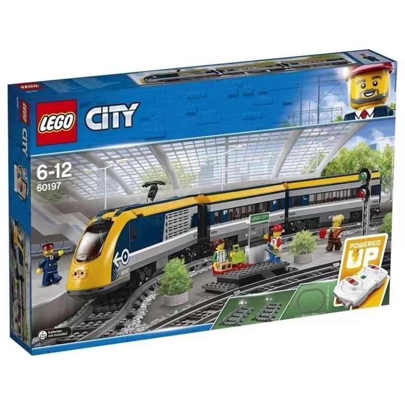 [เลโก้ 60197] รถไฟโดยสารเมืองรถไฟรีโมทคอนโทรลบล็อกตัวต่อ 60197 เลโก้
