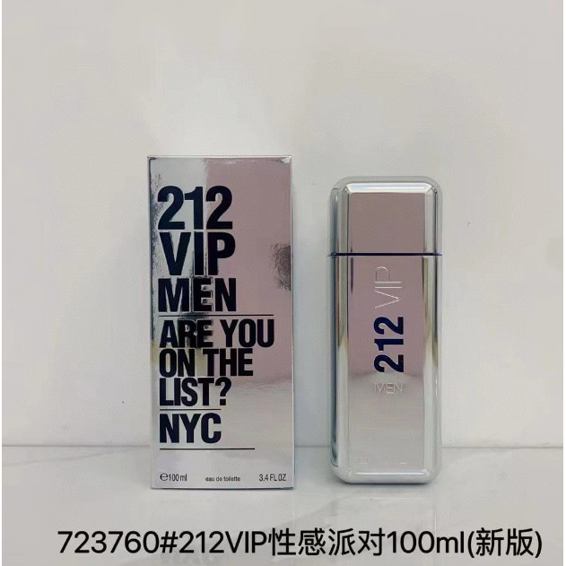 น้ําหอม 212vip Sexy Party 212 Silver Bottle น้ําหอมผู้ชาย 212 สีแดง