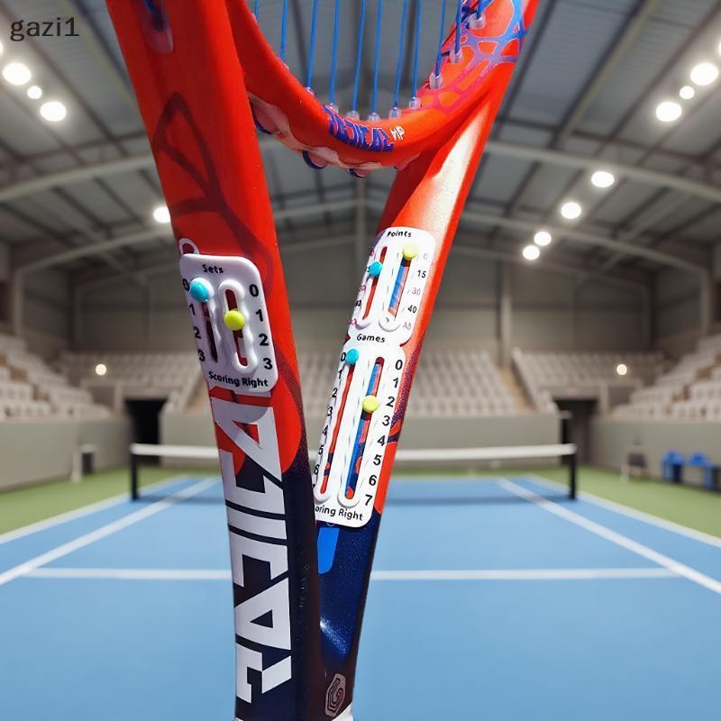 [gazi] Tennis Score Keeper Scorring ขวาขนาดเล็ก Score Board สําหรับเทนนิส Padel Raet Anti-Paint Peel