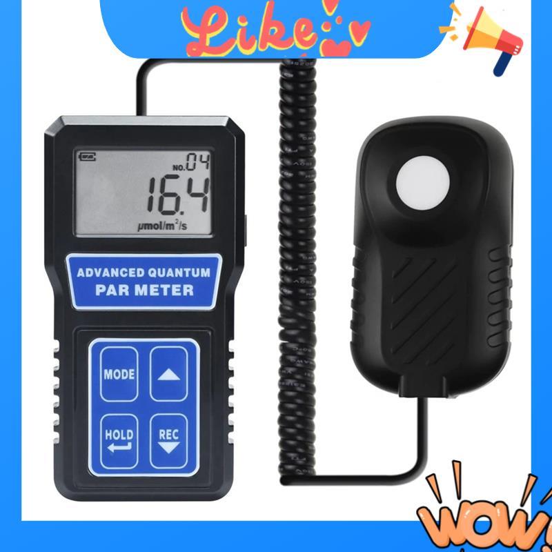 [Promote M]PAR Meter เครื่องทดสอบแสง PPFD Photoynthesis Quantum Meter 400-700nm ความยาวคลื่น W/โหมดเ