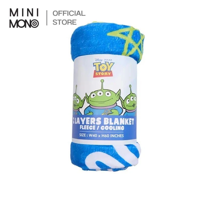 MINI MONO ผ้าห่มสัมผัสเย็น Toy Story ลิขสิทธิ์ Disney 150x100 ซม. Cooling Blanket เนื้อผ้าเย็น
