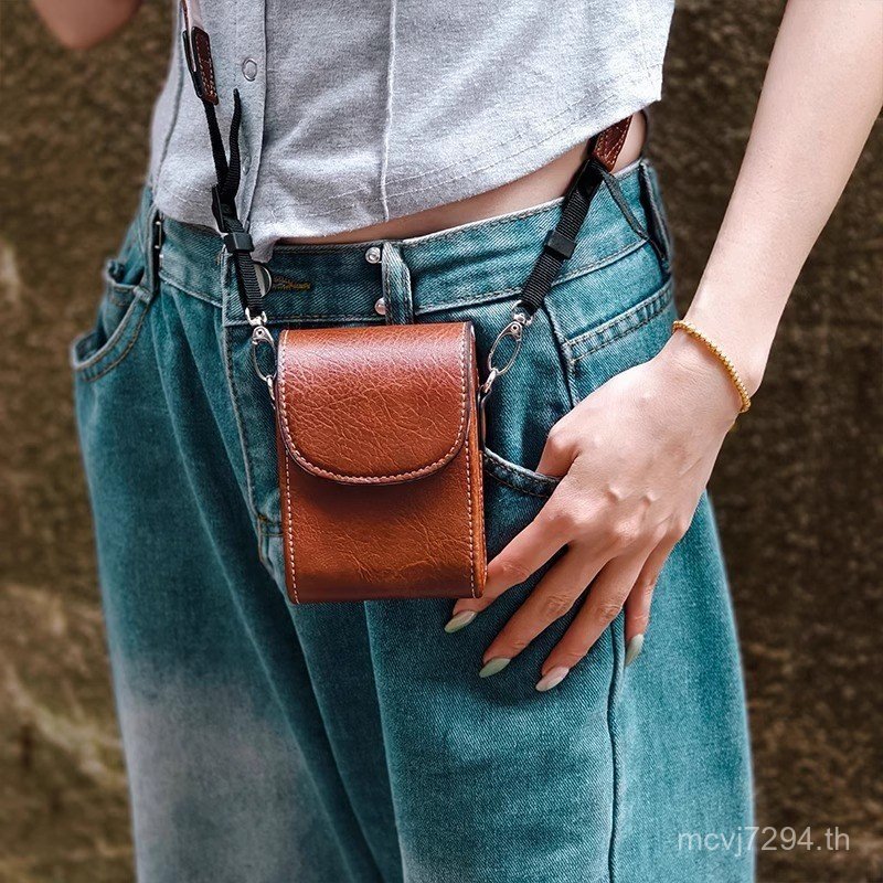 การ์ดแขวนขายส่งกล้องดิจิตอล Sony Canon คอสีดํากรณีกระเป๋าสะพายแฟชั่นเหมาะสําหรับเดี่ยว Cross-Diagona