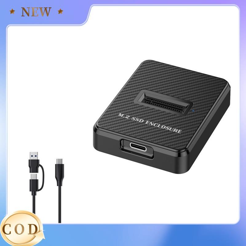 [Hot E]M.2 Hard Disk Holder Nvme/ Dual Protocol Solid State Hard Disk Box Usb3.2 Notebook External N