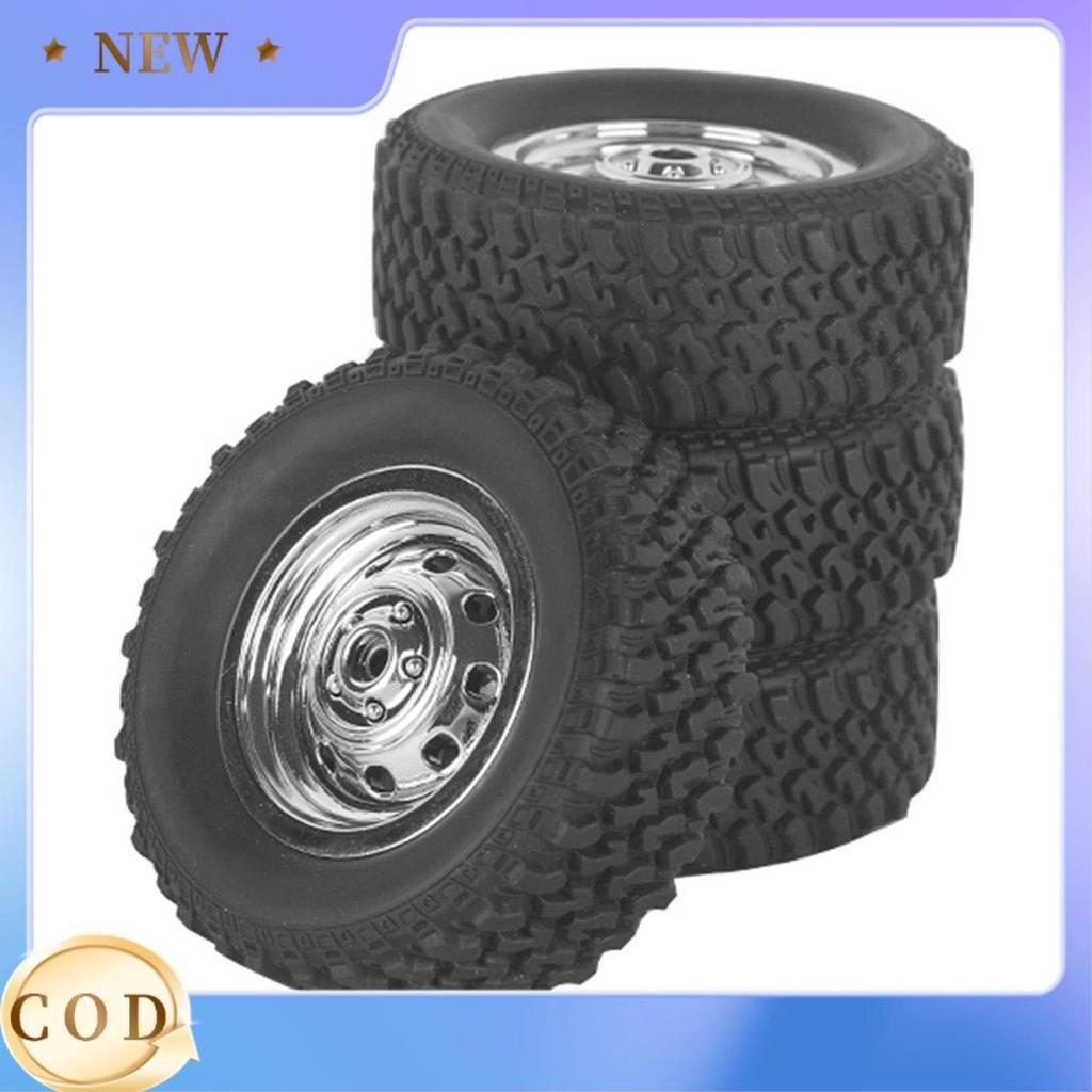 [Hot E]4 ชิ้น 60 มม.ยางล้อสําหรับ LDRC LD1297 LD1299 RC รถอะไหล่อัพเกรดอุปกรณ์เสริม