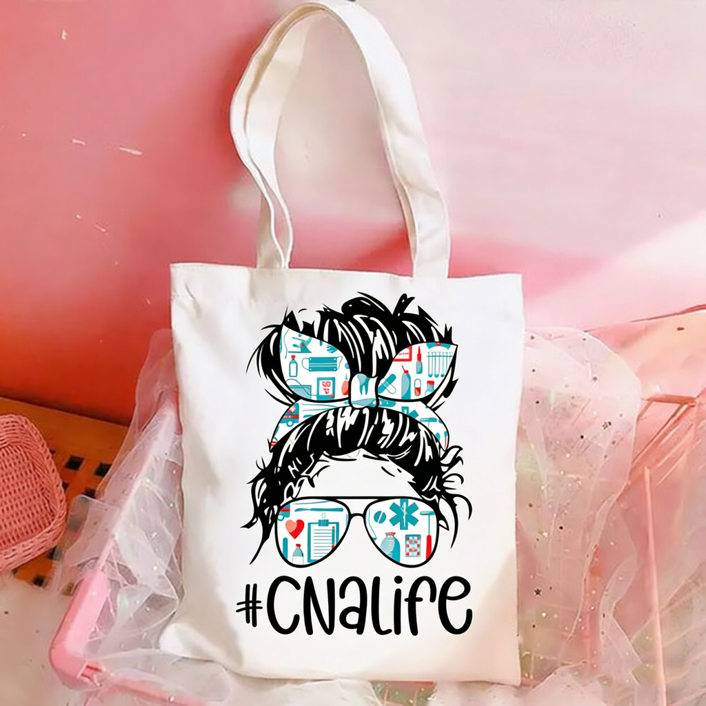 Nurse Tote Bag Canvas Bag Happy Nurses Day For Medical Staff