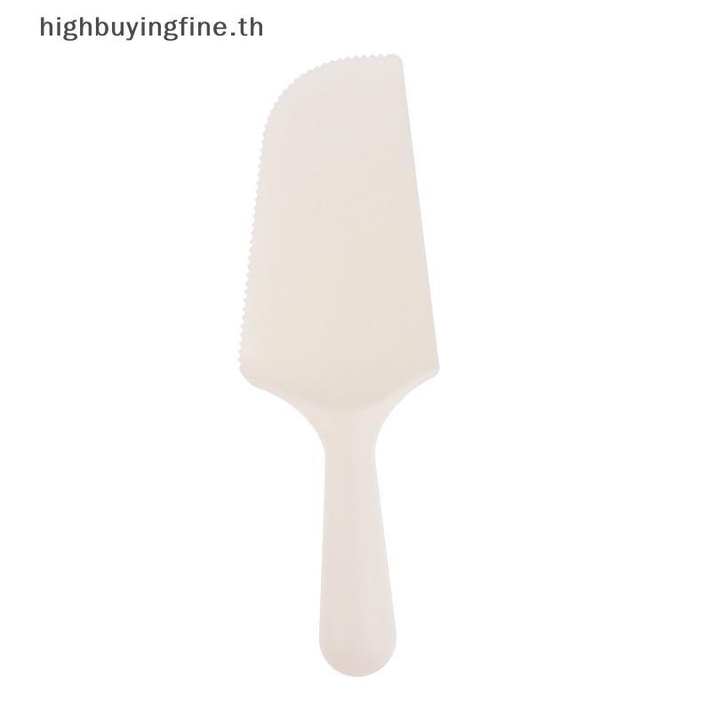 HFTH 5Person 10Person สีขาวเค้กวันเกิดส้อมชุดพลาสติกทิ้งจานอาหารค่ําชุดเค้กเบเกอรี่บนโต๊ะอาหาร HOT