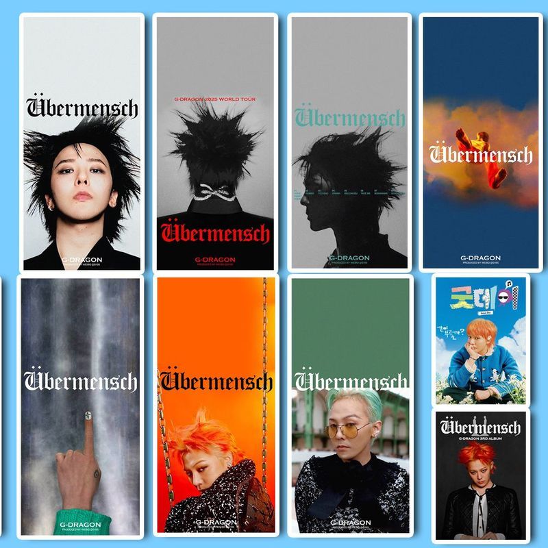 G-draGondra龙贴纸biGbanGbanyingyingying贴纸 Professional ชุบ贴手机壳装饰3.14G-draGon G-Dragon สติ๊กเกอร์, Bigba