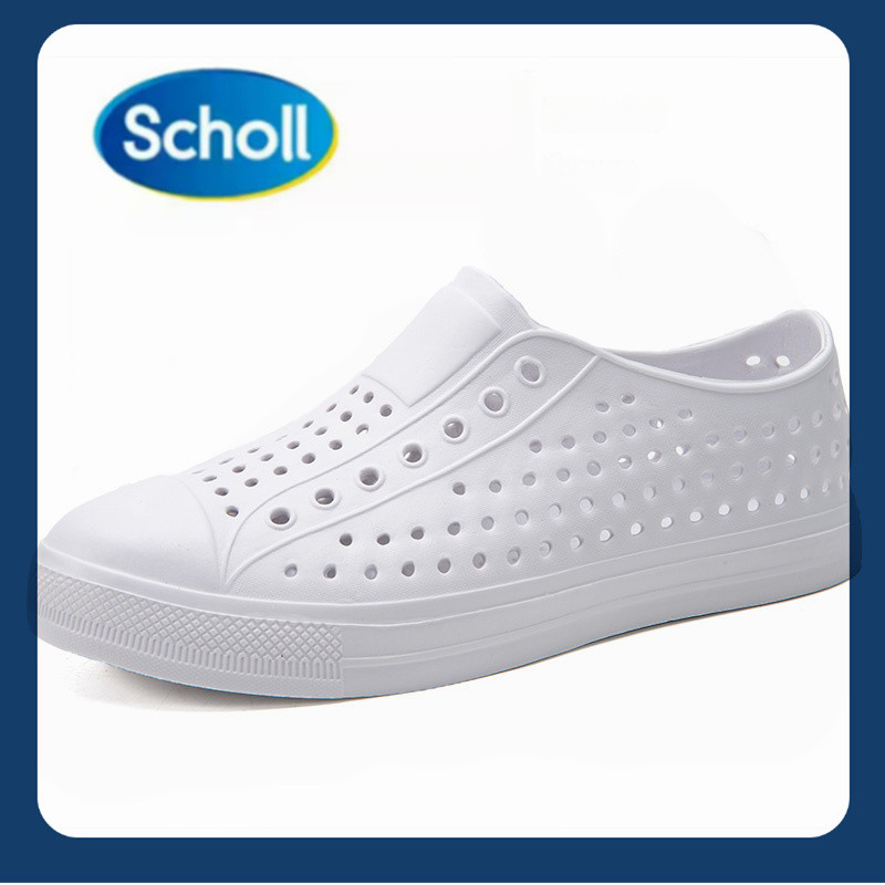 รองเท้าผู้ชาย Scholl รองเท้า Scholl ผู้ชาย Scholl sandal บุรุษสุภาพสตรีรองเท้า รองเท้าส้นแบน รองเท้า