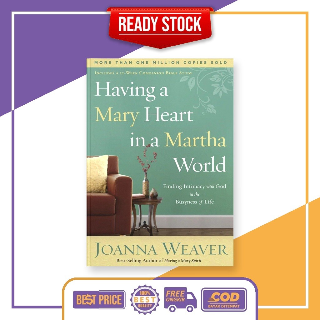 (อังกฤษ) มีหัวใจแมรี่ในโลก Martha โดย Joanna Weaver