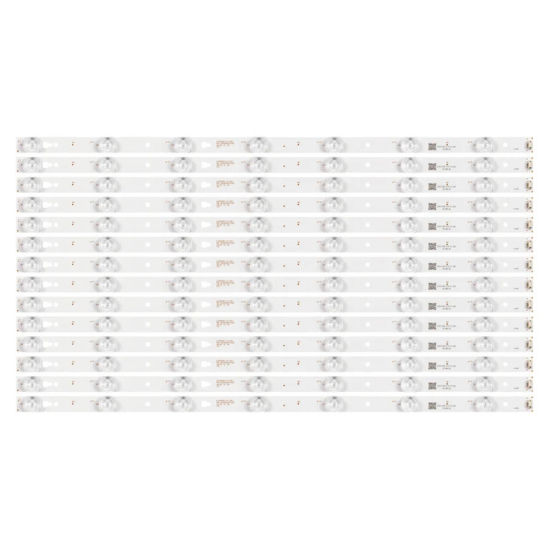 LED Backlight strip 7 โคมไฟสําหรับ Haier 55 "TV LE55A7100L LE55B510N LE55B510X LED55D7-01(A) LED55D7