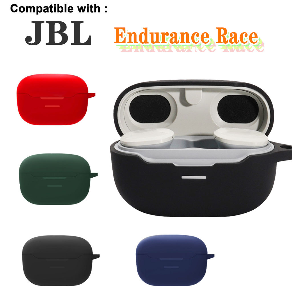 เหมาะสําหรับเคสป้องกันหูฟังซิลิโคน JBL Endurance Race, หัวเข็มขัดสายรัดกันฝุ่นและป้องกันการหล่น