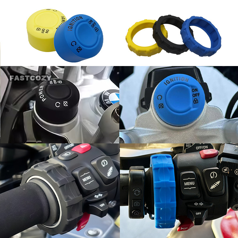 R1250GS R1200GS One-key สวิทช์เริ่มต้นฝาครอบป้องกันสําหรับ BMW R 1200GS 1250GS GS LC ADV F900R F900XR R1200RT R1200RS R1