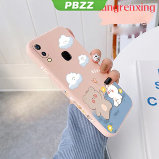 PBZZ เคส VIVO Y11 เคสโทรศัพท์มือถือ ซิลิโคนนิ่ม กันกระแทก สําหรับ VIVO Y11 YTXX01 น่ารัก ลายการ์ตูน กันกระแทก