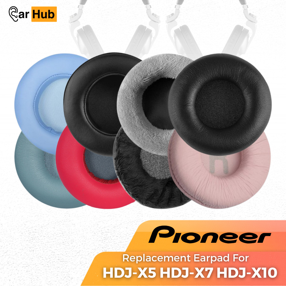 Earpad Ear Cushion Earcup Ear Pad Pioneer HDJ-X5 HDJ-X7 HDJ-X10 แผ่นโฟม