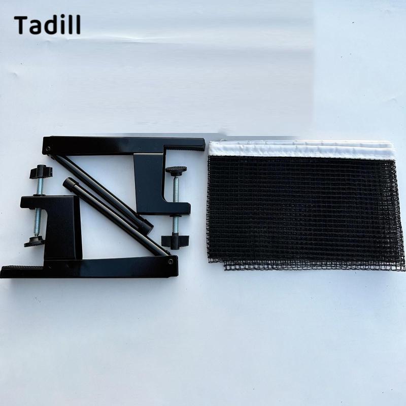 Tadill Pingpong สุทธิพร้อม Clamps เปลี่ยนอุปกรณ์เสริมมืออาชีพสําหรับการฝึกอบรม Home Practice ความหนาในร่ม 2 ซม.ถึง 6.5 ซม.ตาราง — صورة 7