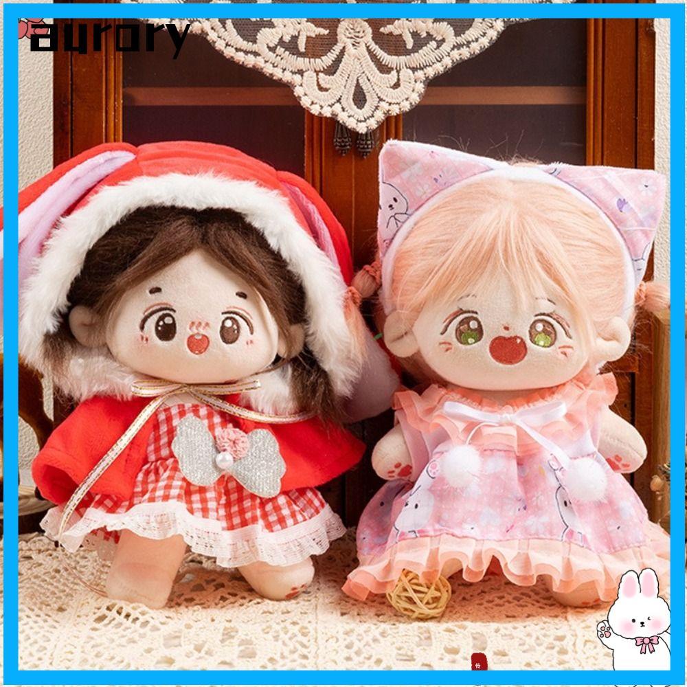 AURORY Doll Clothing Set, Pretty Nifty 20cm Cotton Doll Dress, Doll Accessories Cute Princess Lolita
