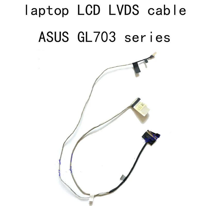 GL703 40Pin LCD FHD LVDS สําหรับ Asus ROG GL703VE GL703GS gl703GE GL703V GL703VM VD DD0BKNLC100 DD0B