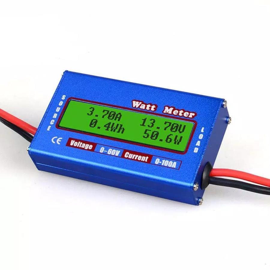 DC Wattmeter Watt Meter Volt Meter 60V 100A [CE]