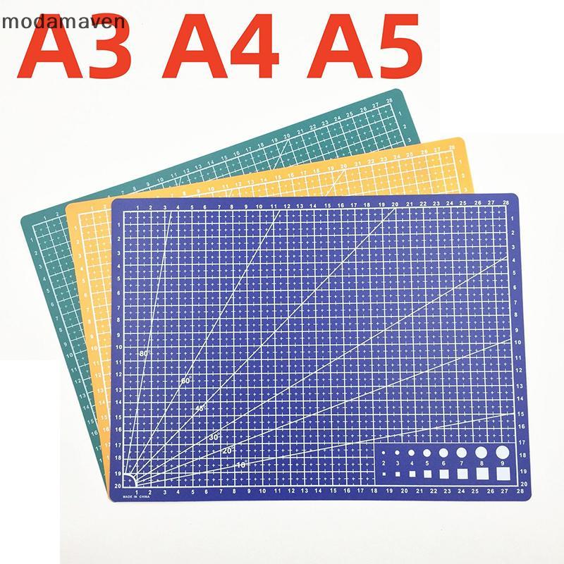 [MD] A3 A4 A5PVC ตัดแผ่นด้านเดียว Patchwork ตัด Pad สําหรับ Workbench Patchwork เย็บคู่มือ DIY มีดแก