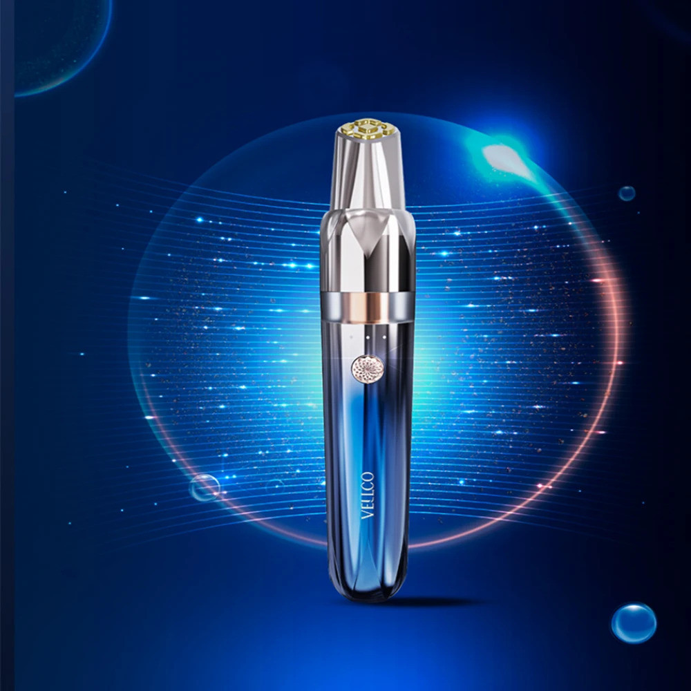 3 in 1 OEM EMS Face Lift Eye Dark วงกลมกระเป๋ากําจัด Anti-wrinkle RF Eye Care นวดปากกาความงามเครื่อง