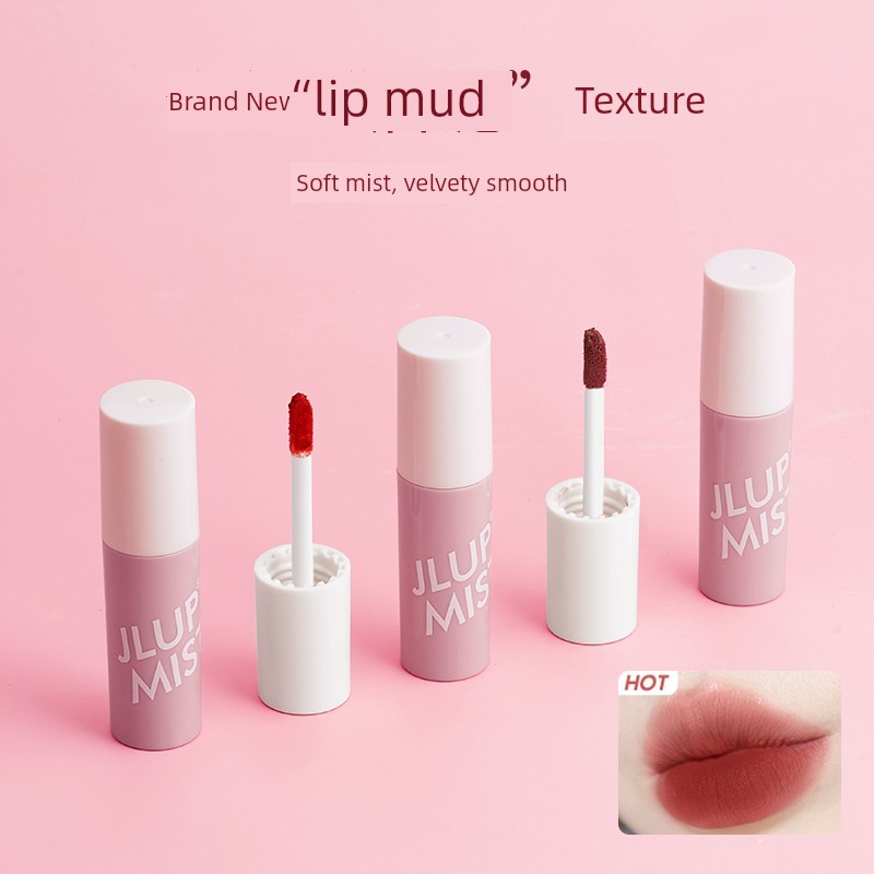 lipstick ลิปแมท ลิปสติกนักเรียน Pseudo-Fade Matte Velvet ลิปสติกลิปสติกนักเรียน Pseudo-Face