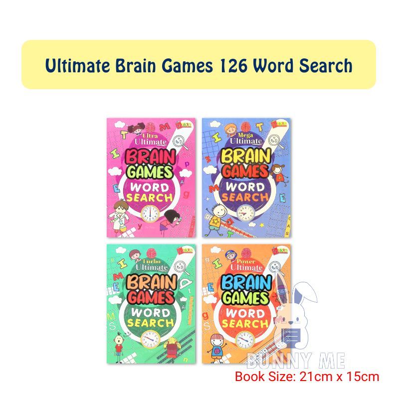 [BUNNY] Edukid: Ultimate Brain Games 126 Word Search Puzzles