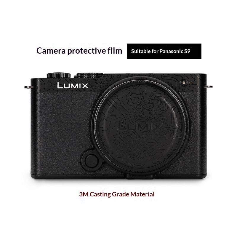 เข้ากันได้กับกล้อง Panasonic S9: LUMIX S9 Body Protective Skin  Matte Finish (3M)