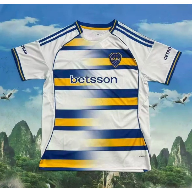 [เวอร์ชั่นพัดลม] 202 Boca Juniors Third Away Football Casual Jersey