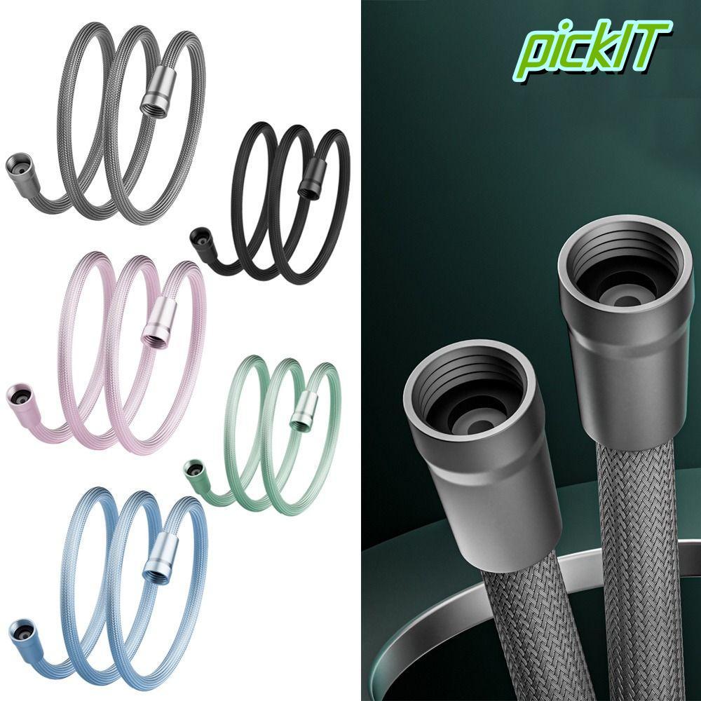 PICKIT ฝักบัว Tube, GI/2 Universal Interface สายฝักบัวมือถือ, ทนทานยืดหยุ่น 1.5/2 เมตร Anti Winding 