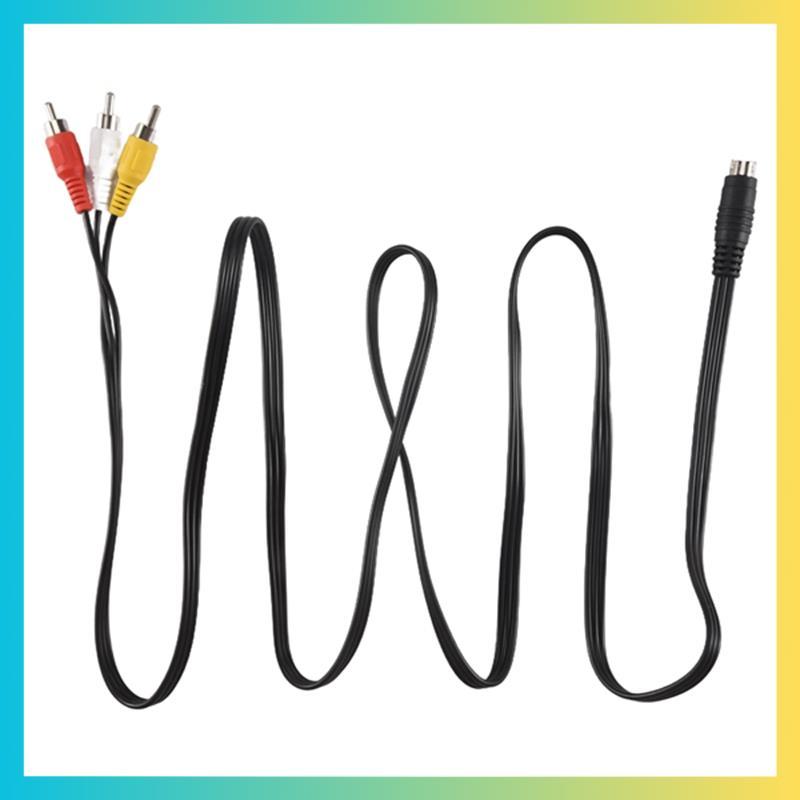 1.5M 4.9ft 3 Male to 4 Pin S-Video Male TV PC Conversion Cablerumstick.th