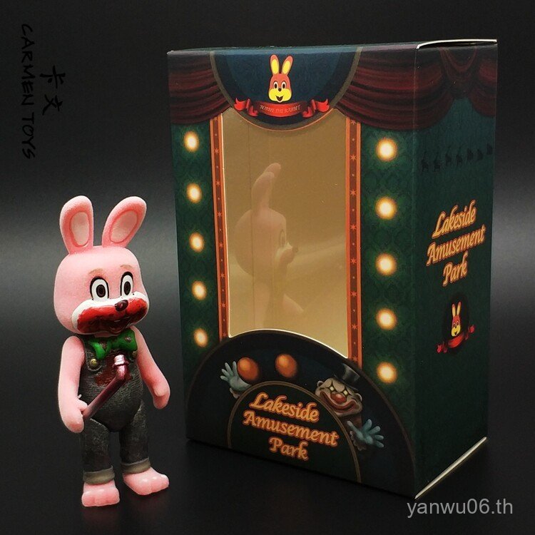 สินค้าใหม่ Ghost Street Silent Ridge 3 Robbie กระต่ายรูป Zombie Zombie ตุ๊กตาเปลเตียง Resident Evil 