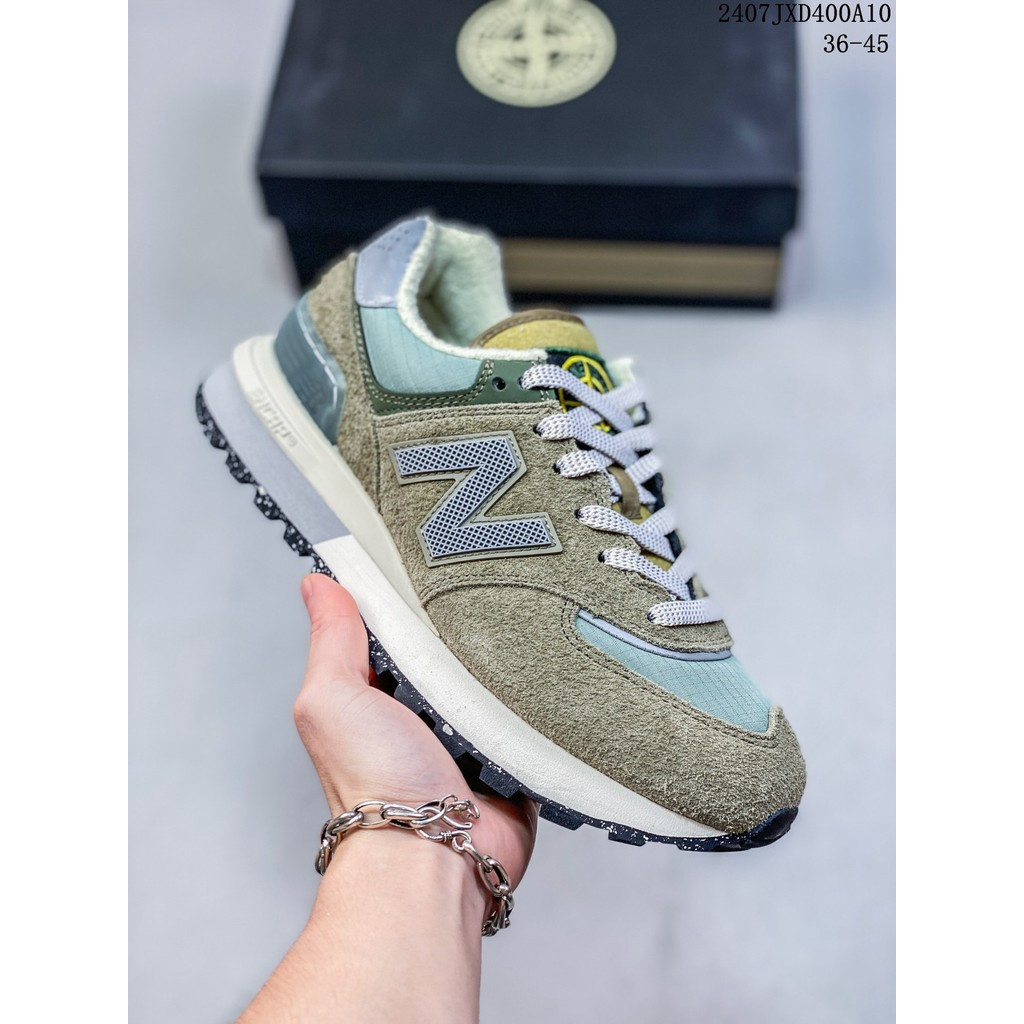 Lelejia คลังสินค้าพร้อม NB574 Low-Top Classic Retro Casual กีฬารองเท้าวิ่งจ๊อกกิ้งสบาย Retro ผู้ชายผ