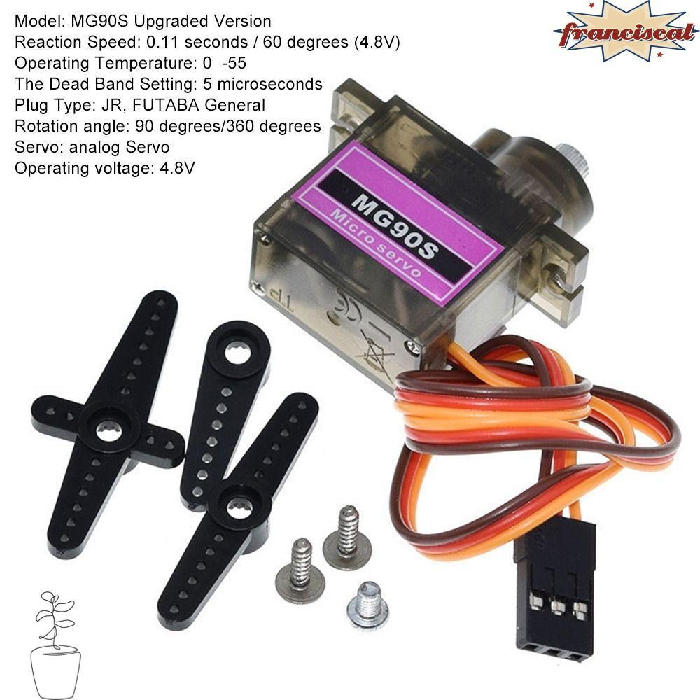 FRANCISCAL MG90S Micro 9G Trex 450 สําหรับเฮลิคอปเตอร์ Rc 9G Servo