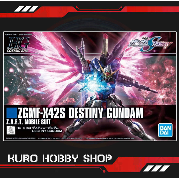 HGCE 1/144 Destiny Gundam - Bandai Assembly Model