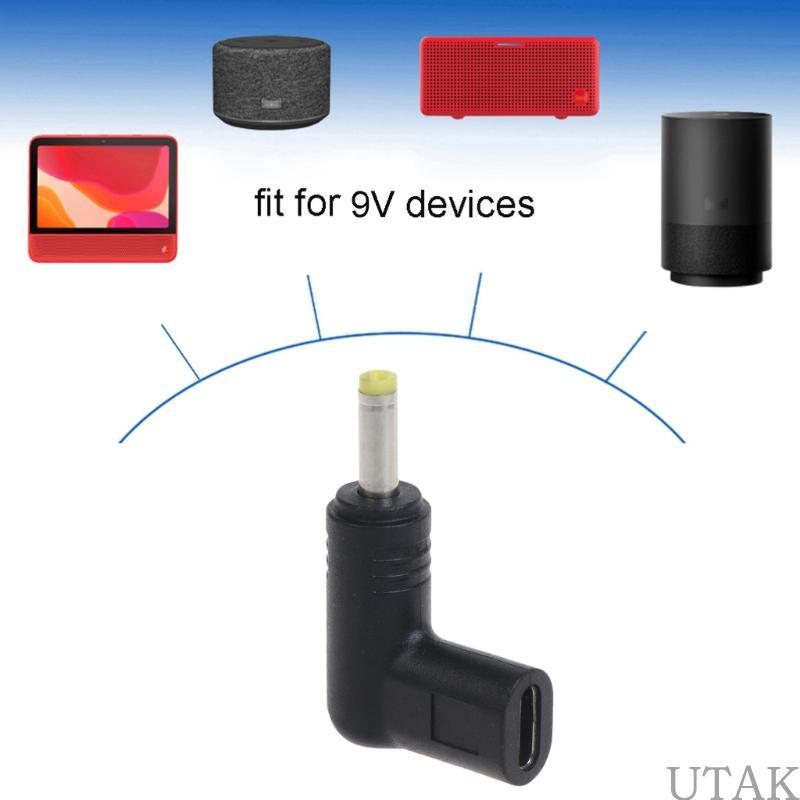 TAKE Portable Type C to DC Plug ปลั๊กชาร์จเชื่อมต่อ USB PD to Power 9V อุปกรณ์